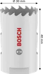 Bosch Multi Material menetes lyukfűrész 30 x 40 mm.