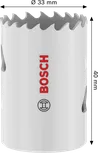 Bosch Multi Material menetes lyukfűrész 33x40 mm.