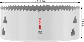 Bosch Multi Material menetes lyukfűrész 111 x 40 mm.