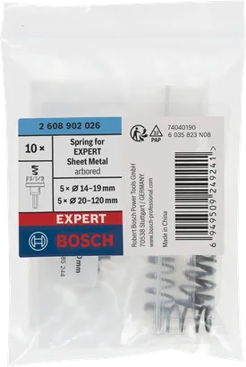 Rugó EXPERT Sheet Metal-hoz befogótüskés