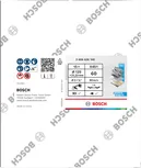 Bosch X451 legyezőlapos csiszolótárcsa 125 mm G60, 15 db-os csomag.