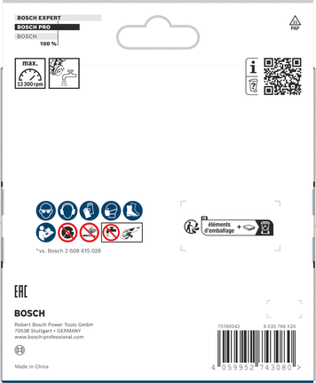 Bosch PRO Multi Material gyémánttárcsa X-Lock 115 mm 2 db-os kiszerelésben.