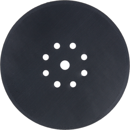 Bosch 215 mm-es csiszolótányér 8 lyukkal.