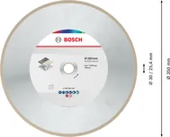 Bosch kerámia vágókorong 350 mm csempézési munkákhoz.