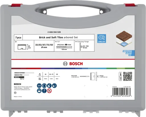 Befogótüskés Brick and Soft Tile készlet