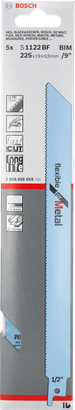 Medium-Thick Metal flexible S1122BF