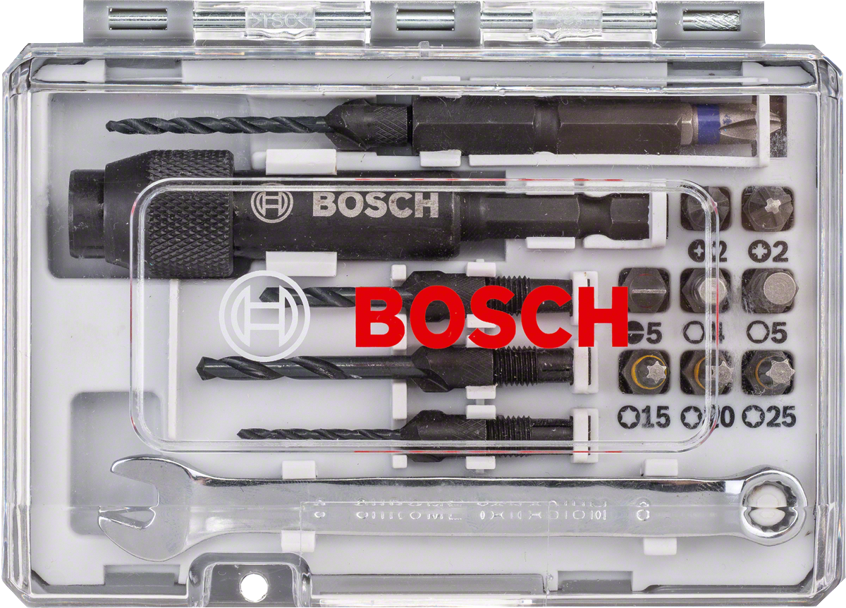 סט מקדחות ומברג אוניברסלי של Bosch Pro.
