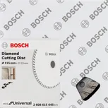 דיסק חיתוך יהלום של Bosch לשימוש אוניברסלי.