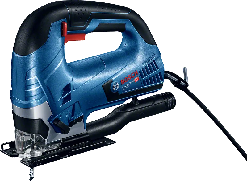 פאזל חשמלי של Bosch GST 90 BE לחיתוך מדויק.