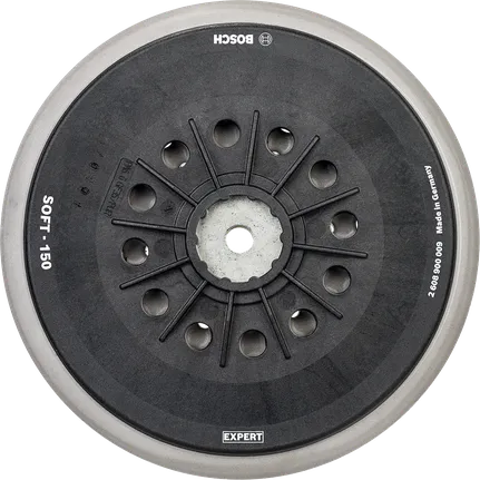 רפידת שיוף רב-חורית Bosch EXPERT 150 מ"מ רכה.