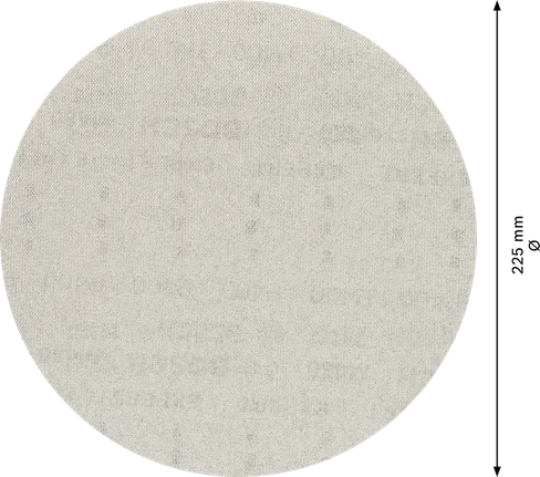 דיסק רשת שיוף Bosch EXPERT M480 225 מ"מ G100.