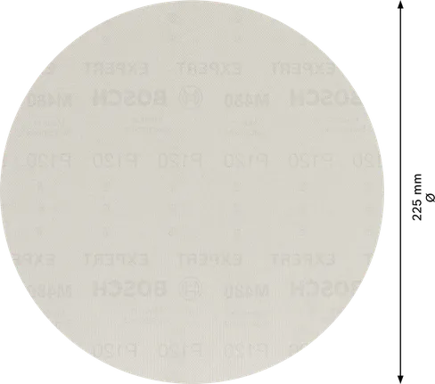 רשת שיוף Bosch EXPERT M480 דיסק G120 225 מ"מ.