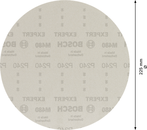 רשת שיוף Bosch EXPERT M480 G240 למשייפות גבס.