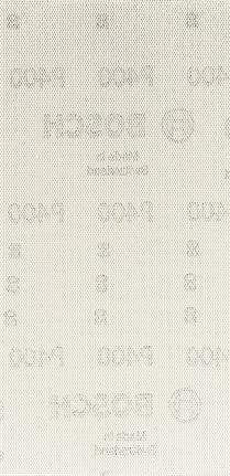 רשת שיוף Bosch EXPERT M480 93x186 מ"מ G 400 גיליון.