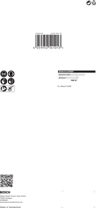 רשת שיוף Bosch EXPERT M480 115 x 230 מ"מ G 120 חבילה של 10.