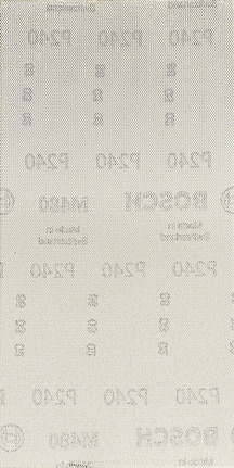 רשת שיוף Bosch EXPERT M480 115x230 מ"מ, גריט 240.