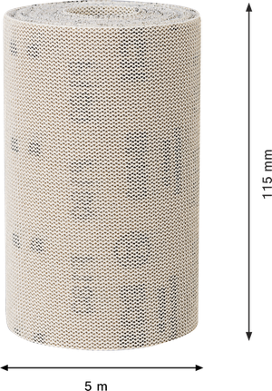 גליל רשת שיוף Bosch EXPERT M480 115 מ"מ G180.