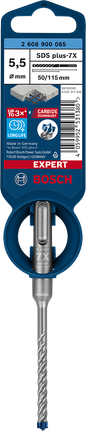 מקדח פטיש Bosch SDS plus-7X 5.5×115 מ"מ.