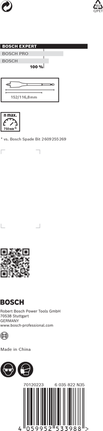 מקדח ספייד Bosch EXPERT Self Cut Speed ‏28×152 מ"מ באריזה.