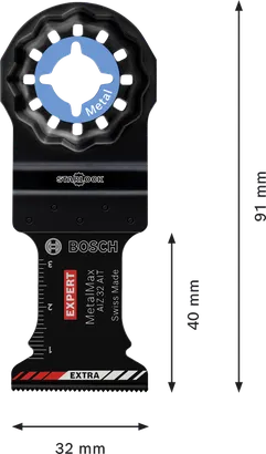 להב רב-כלי קרביד Bosch EXPERT MetalMax AIZ 32 AIT.