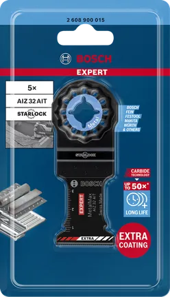 Bosch Expert MetalMax multitool להב 32×40mm 5-pack.