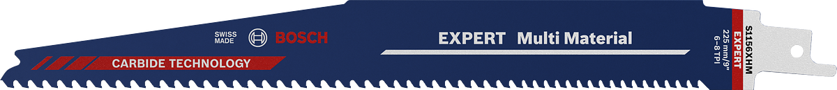 להב מסור גומלין Bosch EXPERT Multi Material 225 מ"מ.