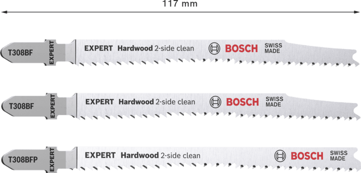 ערכת להבים EXPERT Hardwood 2-side clean‎