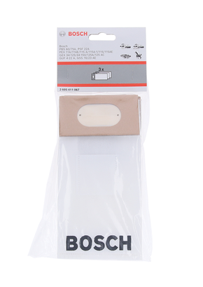 שקיות אבק של Bosch - חבילה של 3.