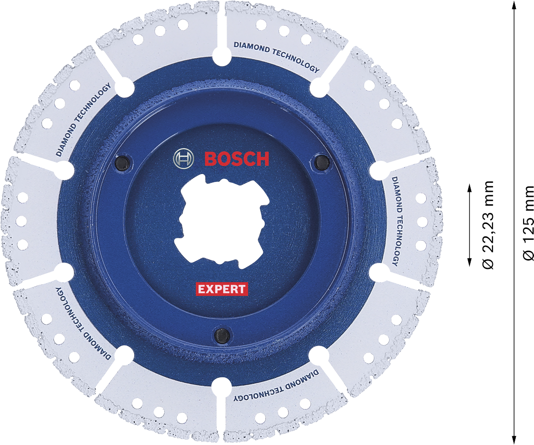 EXPERT Diamond Pipe Cut Wheel