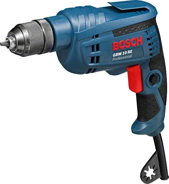 מקדחה מקצועית עם חוט Bosch GBM 10 RE.