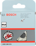 אום נעילה מהירה SDS clic של Bosch M14 למטחנות זווית.