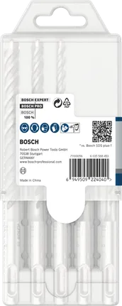 סט מקדחי Bosch PRO SDS plus-5X 5/6/6/8/10 מ"מ.