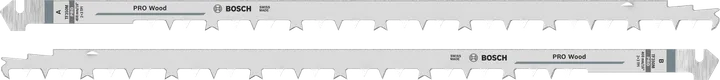סט להבי מסור טנדם Bosch PRO Wood TF350M, 408 מ"מ.