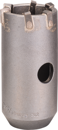 חותך ליבות Bosch PRO SDS plus-5 35 מ"מ עם 6 חותכים.