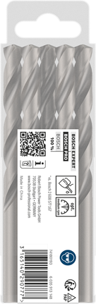 סט מקדחי סיבוב Bosch PRO Metal HSS-G, 10 מ"מ.