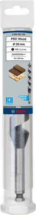 מקדח עץ Bosch PRO 26 מ"מ.