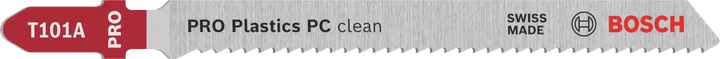 להב פאזל Bosch PRO Plastics PC clean T101A לחיתוכים נקיים.