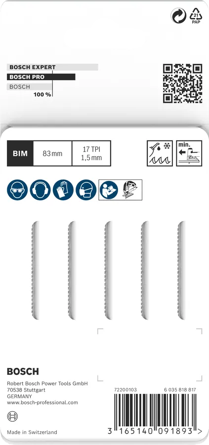 PRO Metal curve T118EOF