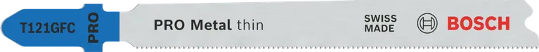 להב פאזל דק Bosch PRO Metal T121GFC למתכת.