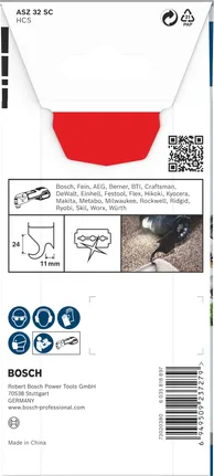 להב רב-תכליתי Bosch PRO ASZ 32 SC 24×11 מ"מ.