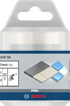 חותך ליבות יבש קרמי Bosch PRO 55×35×14 מ"מ.