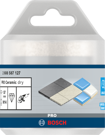 חותך ליבות יבש קרמי Bosch PRO ‏57×35×14 מ"מ.