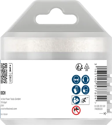 חותך ליבות יבש קרמי Bosch PRO 75×35×14 מ"מ.