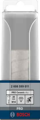 חותך כרסום יבש Bosch PRO Ceramic 20×35 מ"מ M14.
