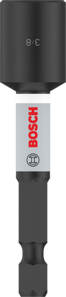 מברג אום Bosch PRO Impact 3/8 אינץ' קנה משושה 65 מ"מ.