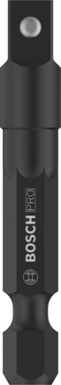 מתאם שקעים Bosch PRO 1/4 אינץ' עם חיבור כדורי.
