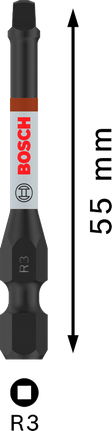 ביט אימפקט Bosch PRO Robertson R3 55 מ"מ.