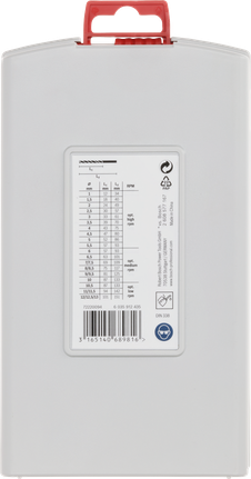 סט מקדחי סיבוב Bosch PRO Metal HSS-G 25 חלקים.