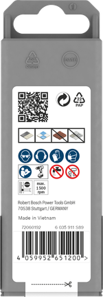 מקדח יבש קרמי Bosch PRO 7 x 33 x 13 מ"מ.