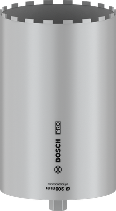 חותך ליבות Bosch PRO רטוב 300 מ"מ לקידוח בטון.